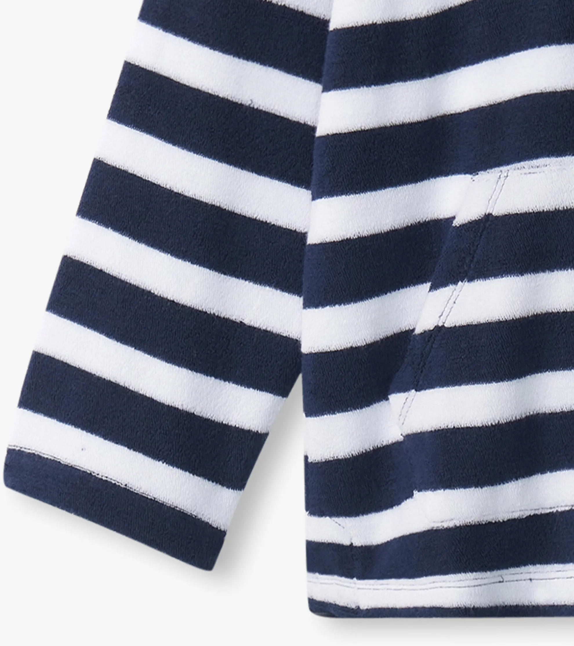 Online Boys Deep Sea Stripes Terry Pullover Hoodie BOY Swimwear|Swimwear