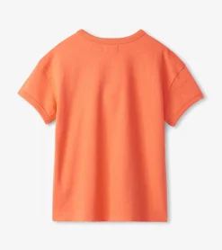 Boys Dino Glow Graphic Tee Tops