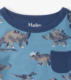 New Boys Dinosaur Bamboo Pajama Set BOY Sleepwear|Sleepwear