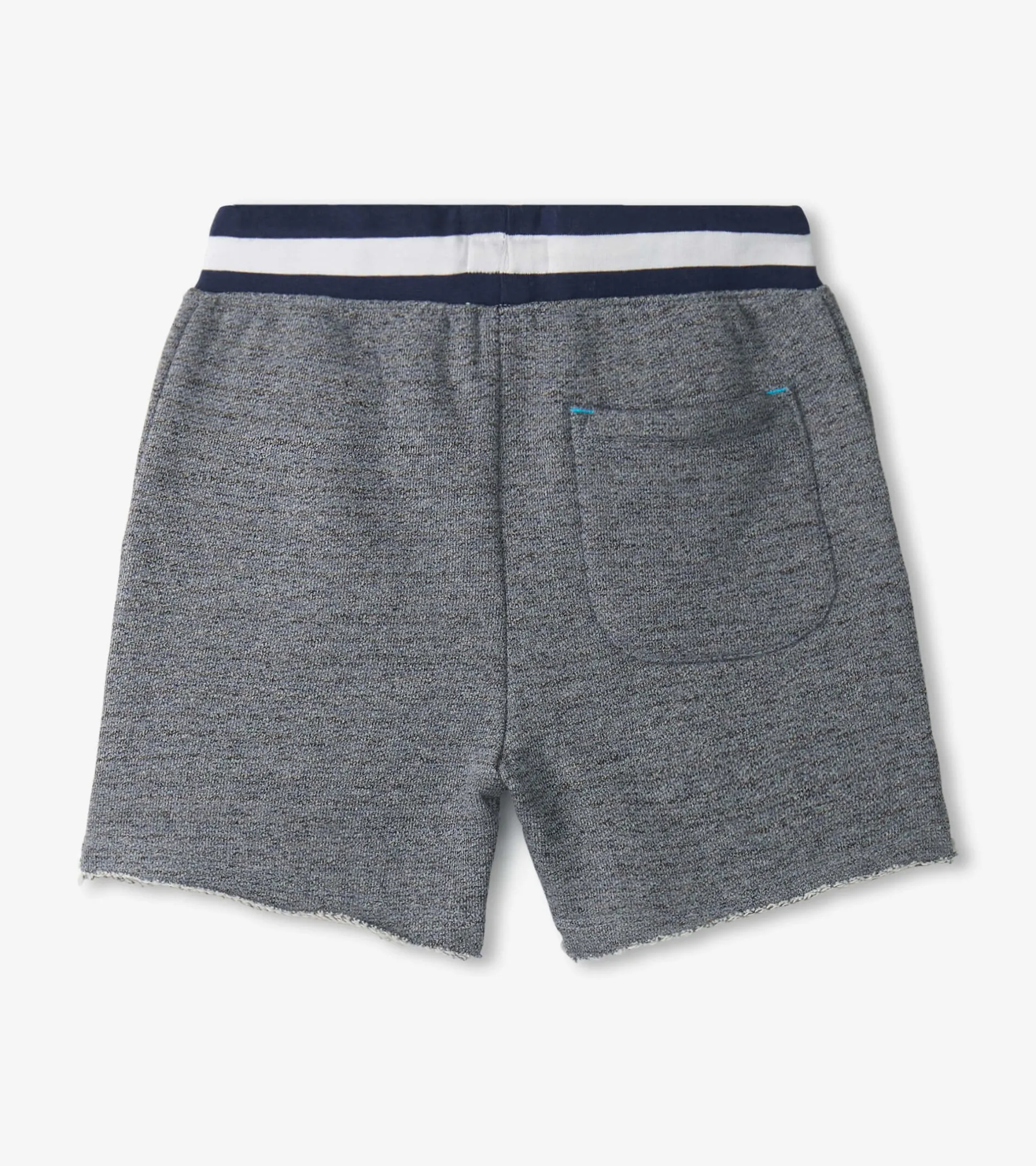 New Boys Flame Blue Raw Hem Shorts BOY Bottoms