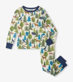 Hot Boys Forest Scene Pajama Set BOY Sleepwear|Sleepwear