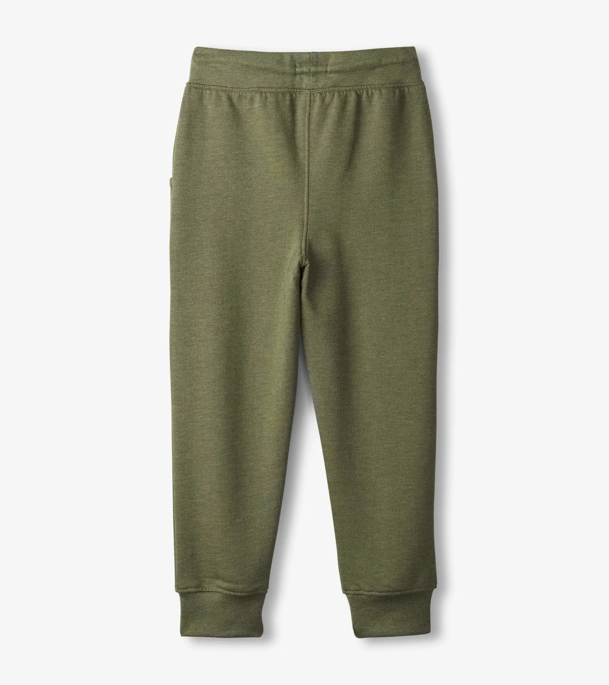 Best Boys Green Melange Slim Fit Joggers BOY Bottoms
