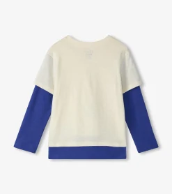 Discount Boys Guitar Fooler Long Sleeve T-Shirt BOY Tops