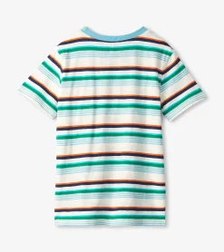 Sale Boys Hiking Stripes Pocket Tee BOY Tops