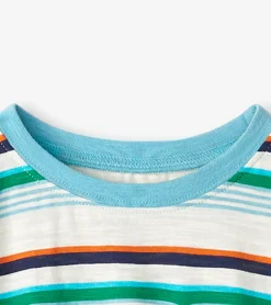 Sale Boys Hiking Stripes Pocket Tee BOY Tops