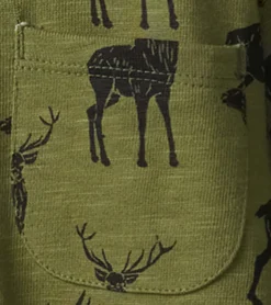 Clearance Boys Magestic Elk Jersey Button Down Shirt BOY Tops