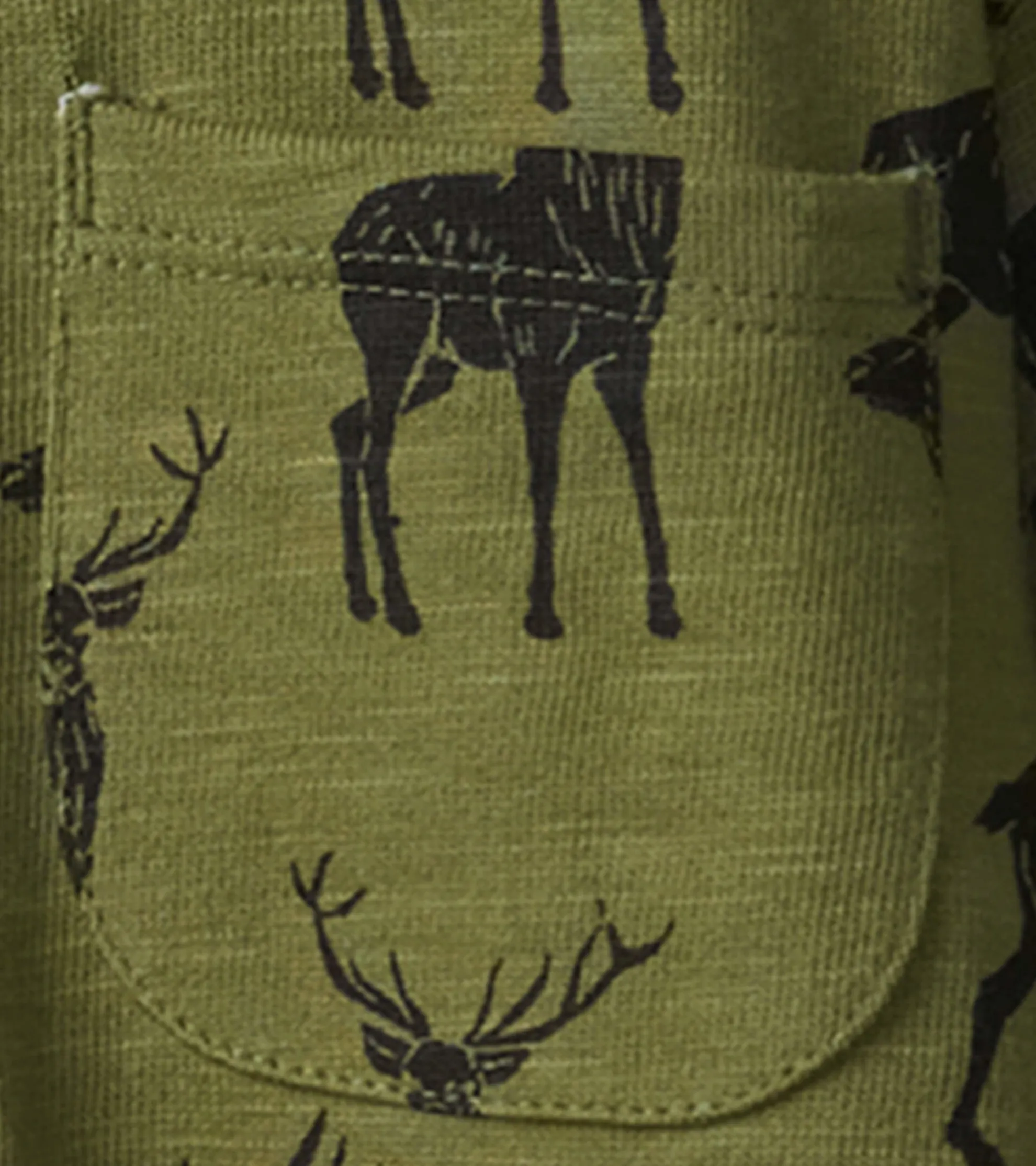 Clearance Boys Magestic Elk Jersey Button Down Shirt BOY Tops