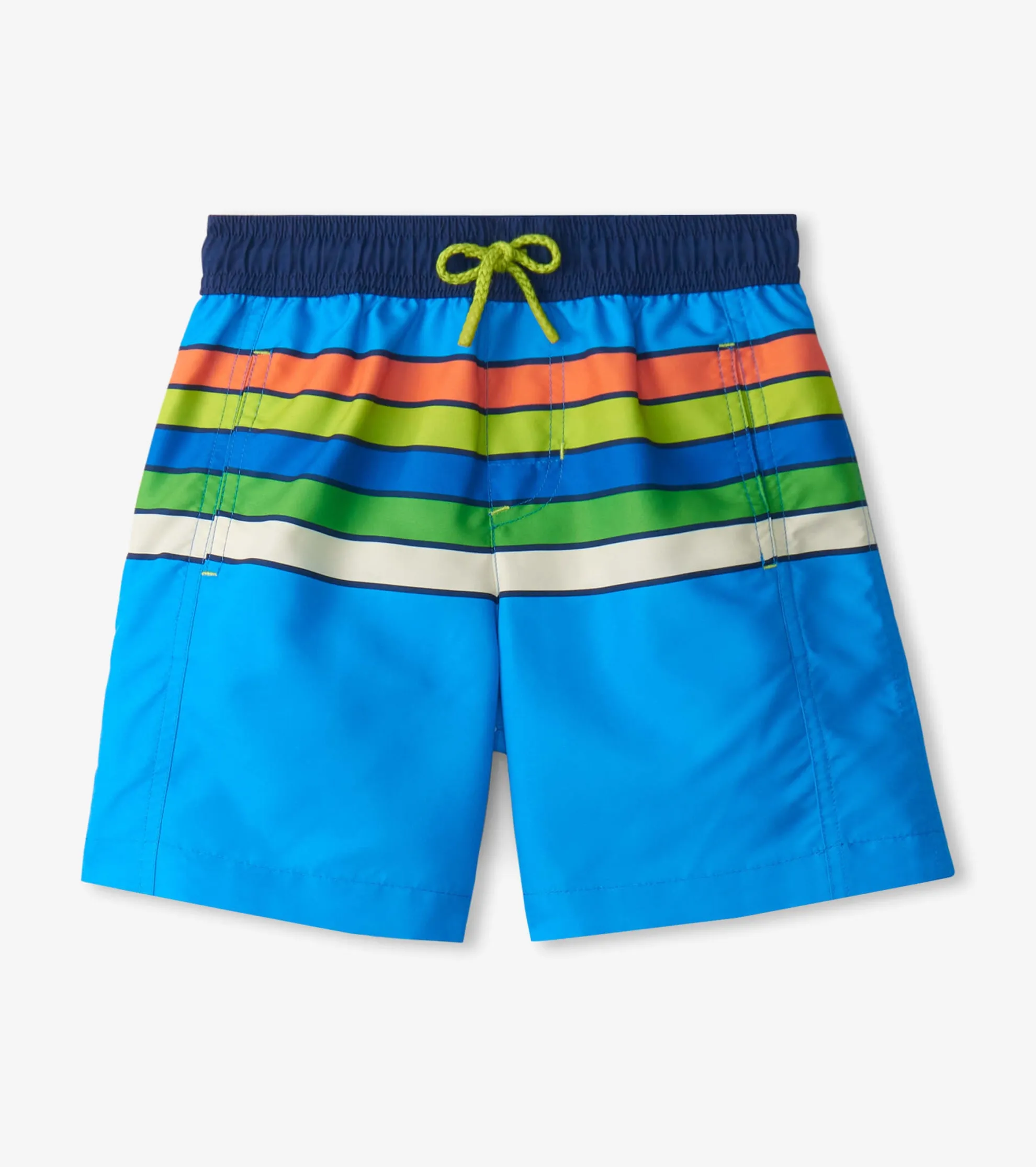 Hot Boys Malibu Stripe Swim Trunks BOY Swimwear|Swimwear