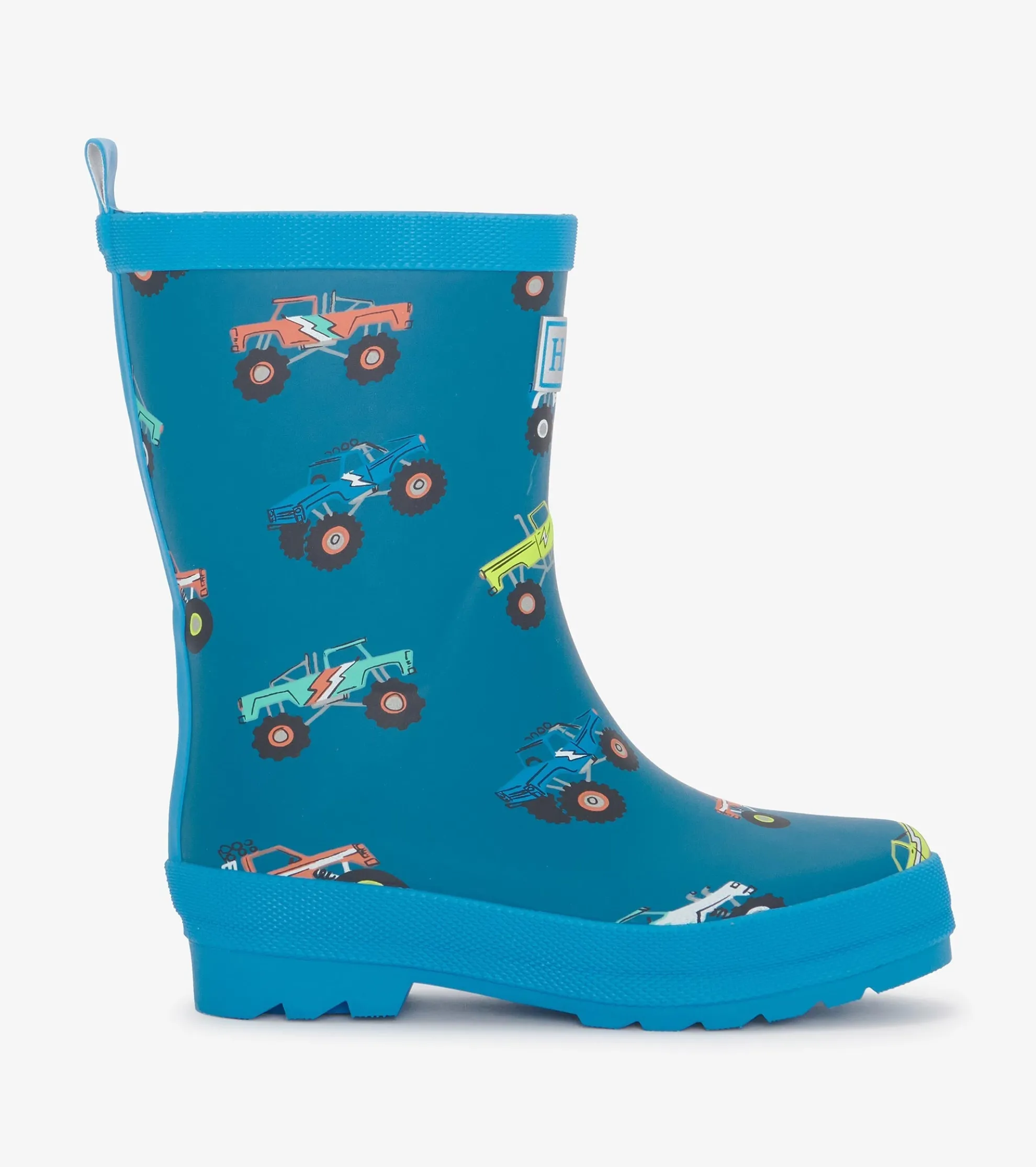 Best Boys Monster Trucks Matte Rain Boots BOY Rainwear|Rainwear