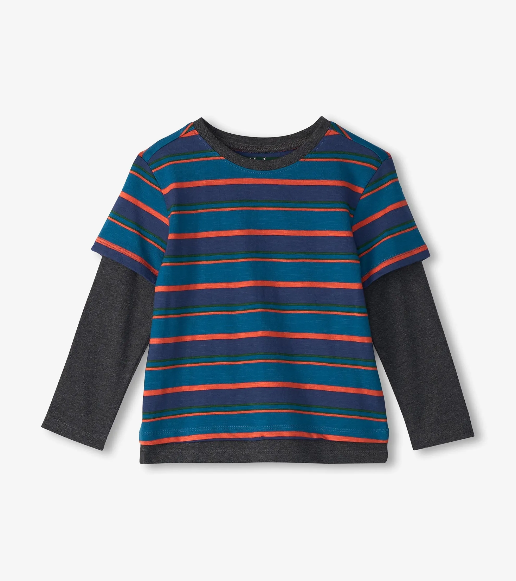 Sale Boys Moroccan Blue Fooler Long Sleeve T-Shirt BOY Tops