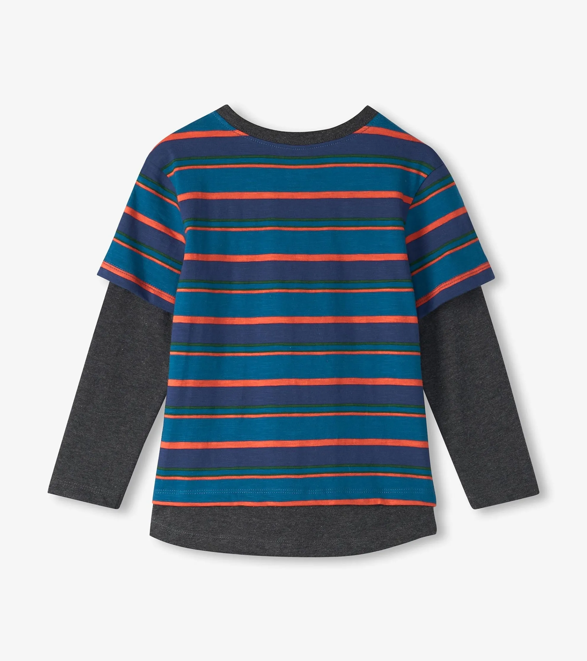 Sale Boys Moroccan Blue Fooler Long Sleeve T-Shirt BOY Tops