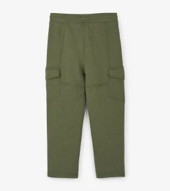 Hot Boys Moss Melange Cargo Joggers BOY Bottoms