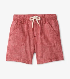 Boys Nautical Chambray Woven Shorts BOY Bottoms