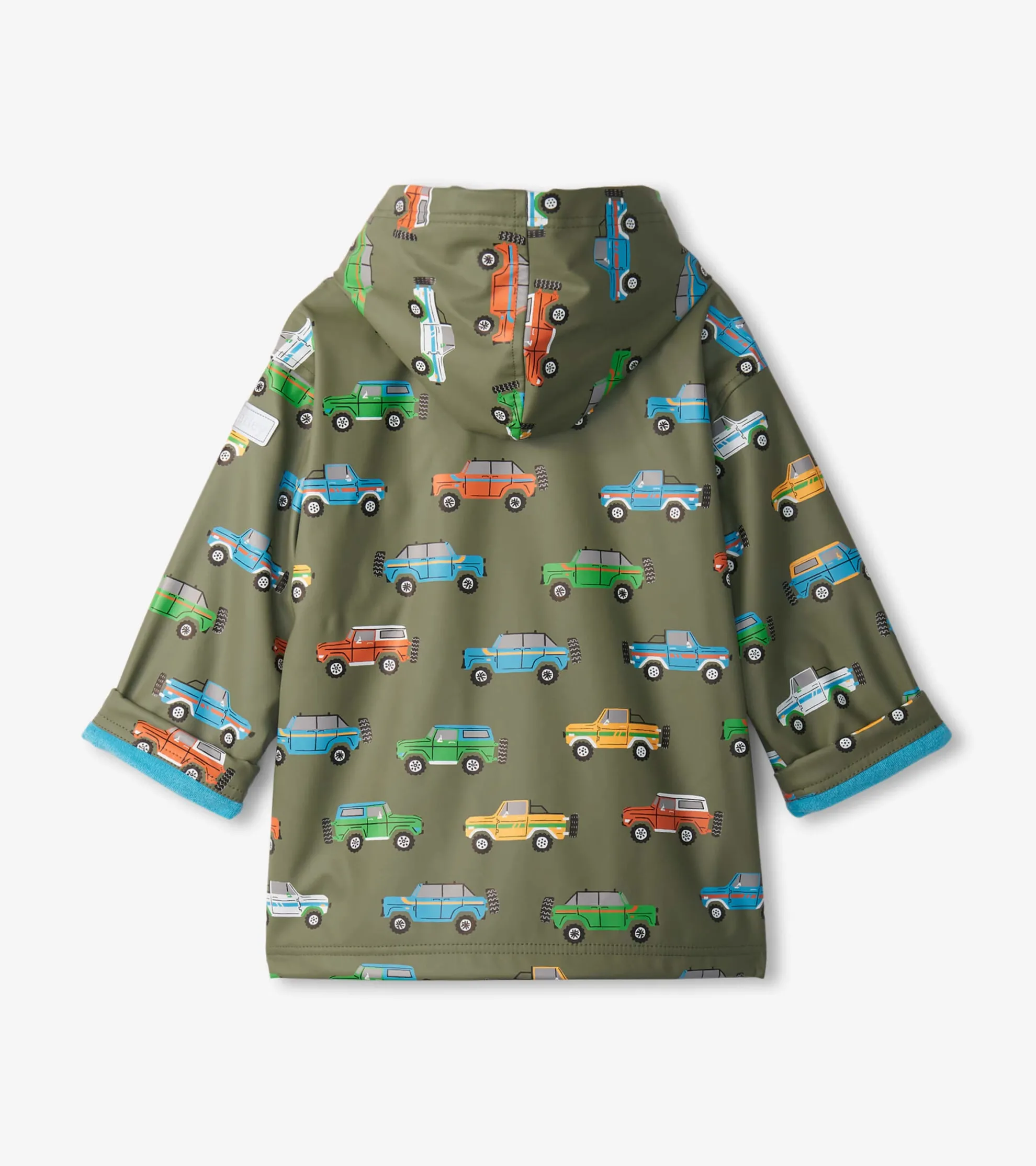 Sale Boys Off-Roading Zip-Up Rain Jacket BOY Rainwear|Rainwear