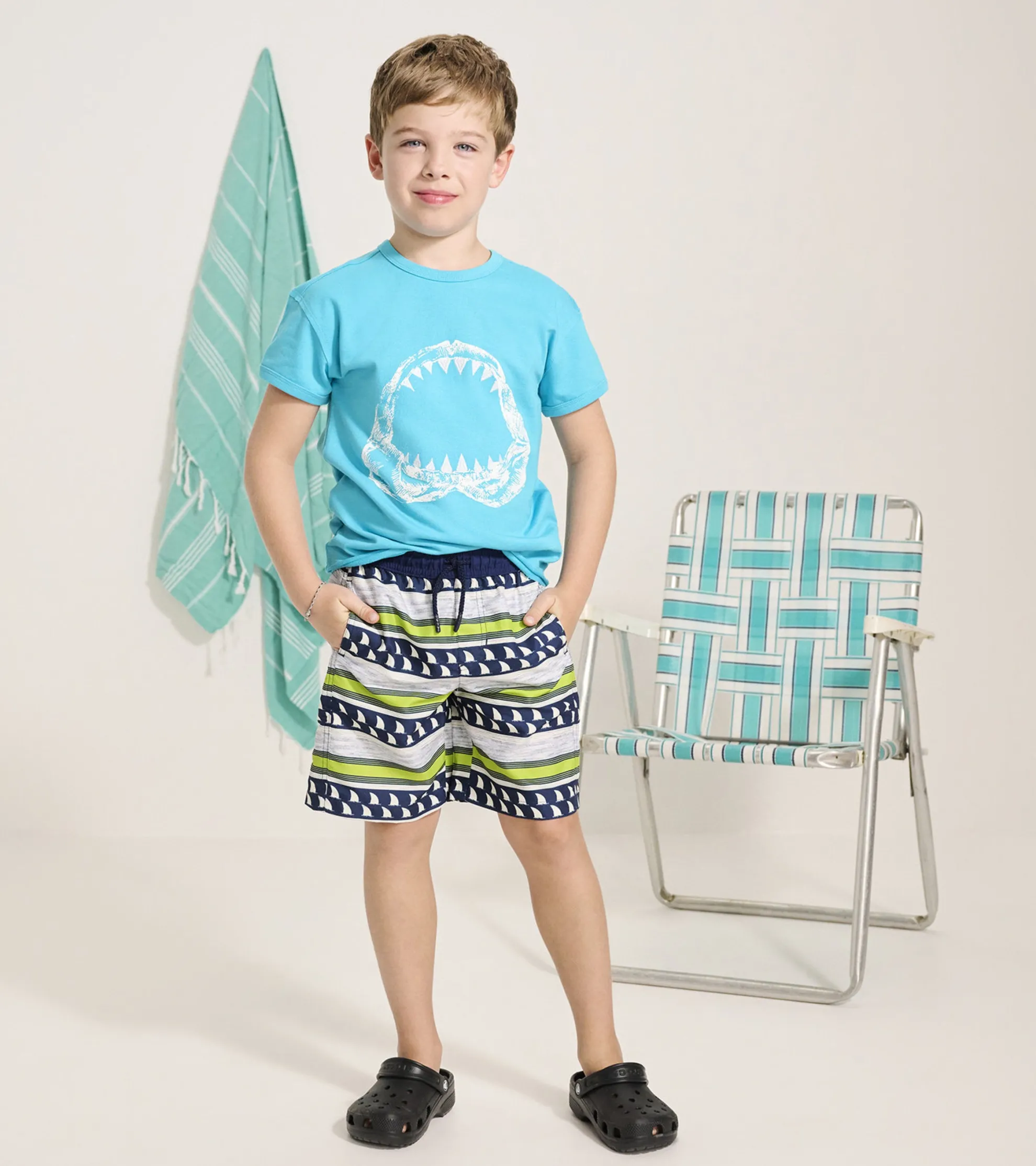 Outlet Boys Open Wide Graphic Tee BOY Tops