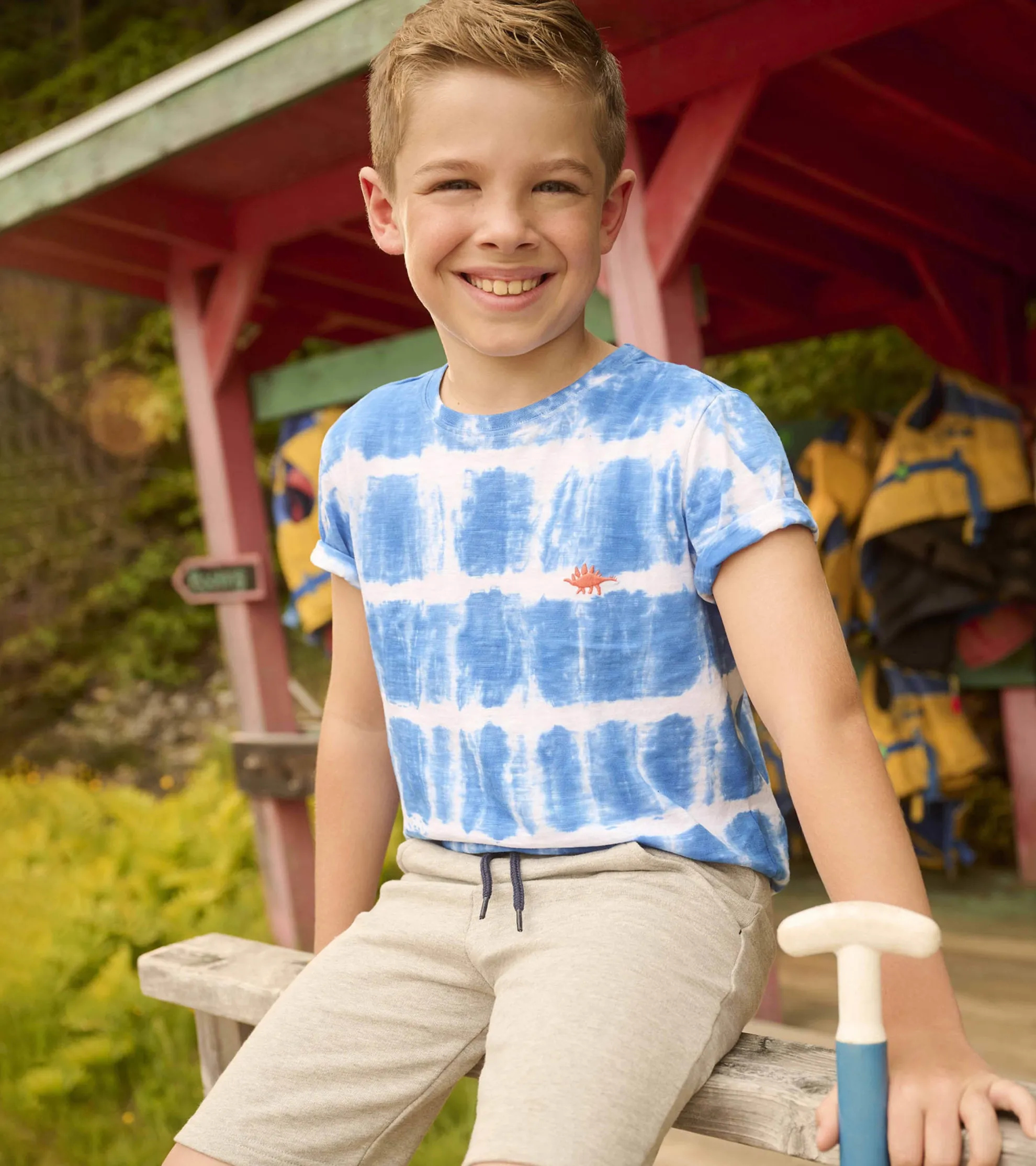 Discount Boys Reptile Tie Dye Tee BOY Tops