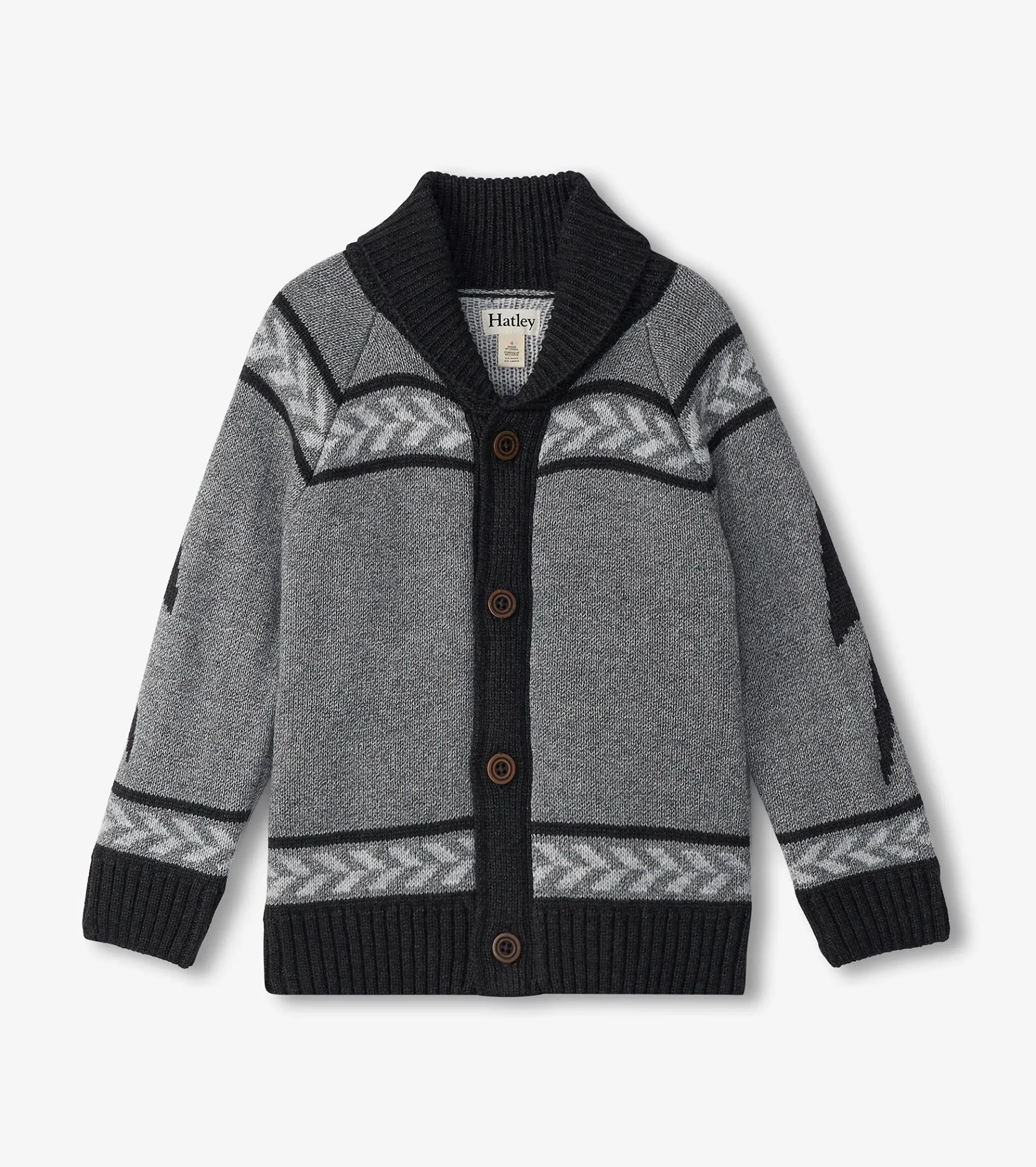 Clearance Boys Rock & Roll Shawl Collar Cardigan BOY Sweaters