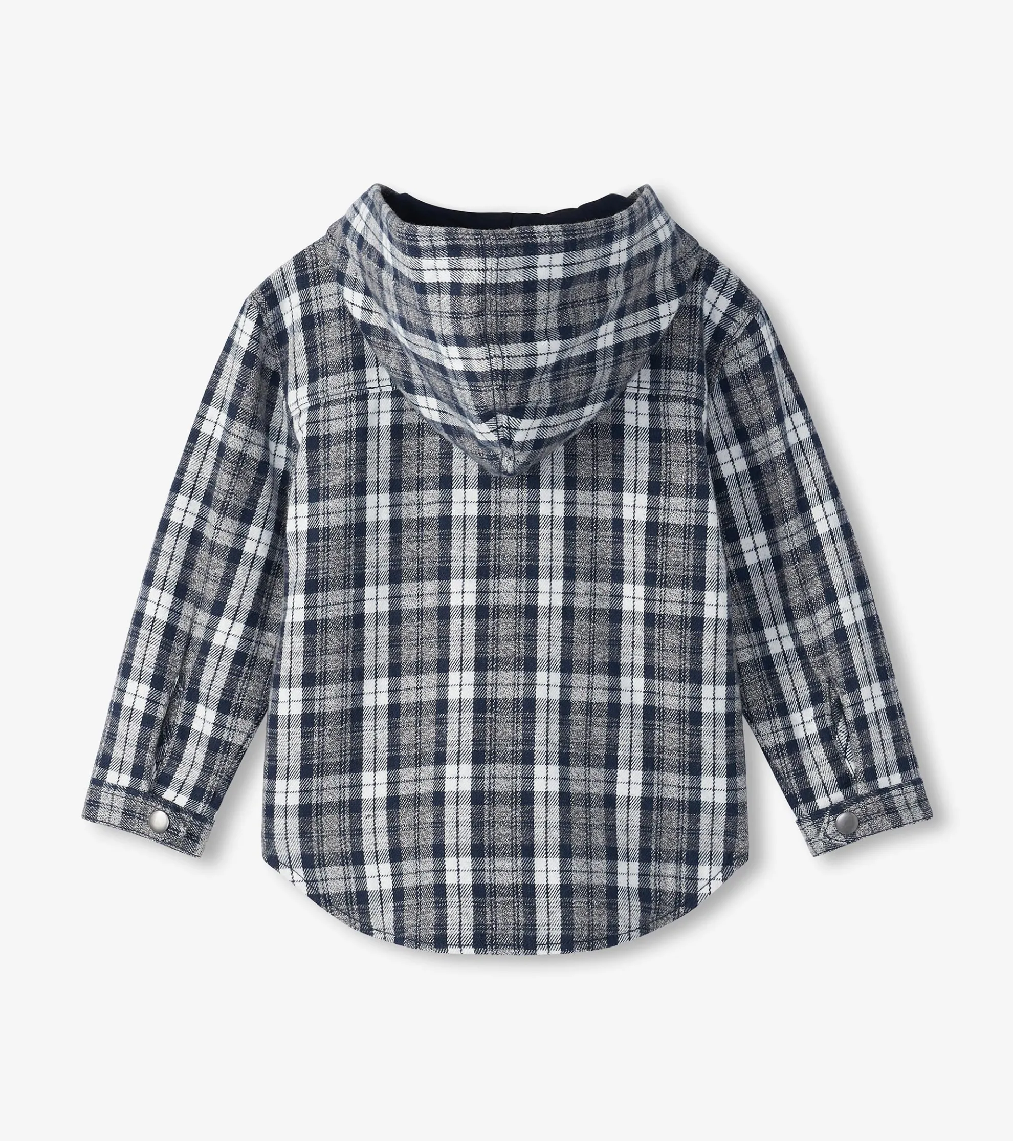Outlet Boys Salute Plaid Lined Hooded Jacket BOY Sweaters