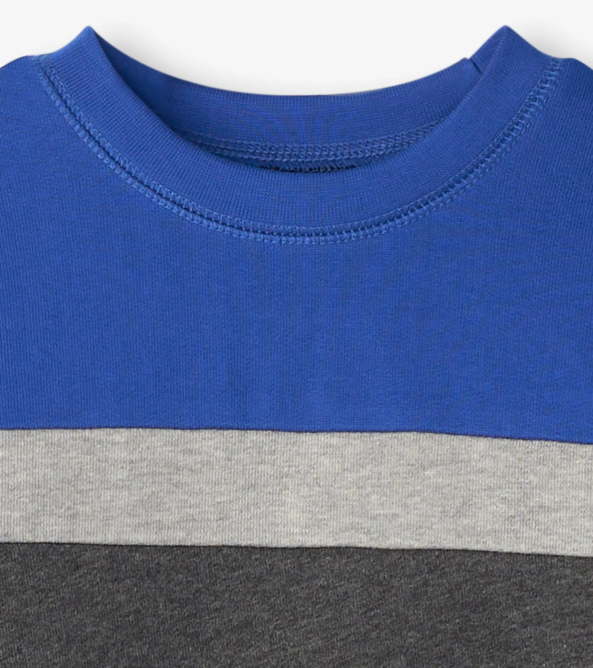 Outlet Boys Salute Striped Panel Sweatshirt BOY Sweaters