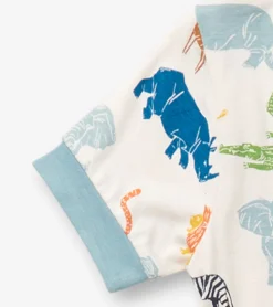 Online Boys Scratchy Safari Bamboo Short Pajama Set BOY Sleepwear|Sleepwear