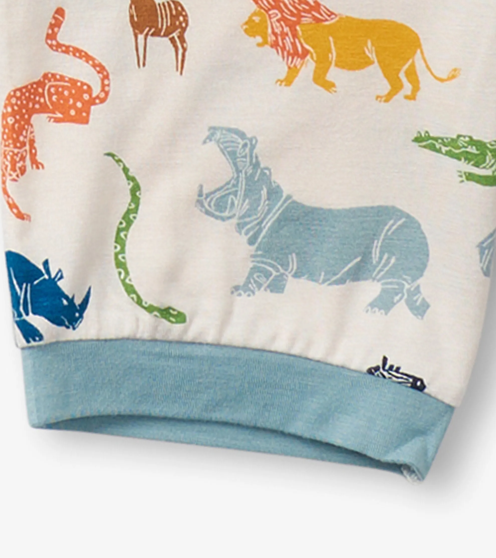 Online Boys Scratchy Safari Bamboo Short Pajama Set BOY Sleepwear|Sleepwear