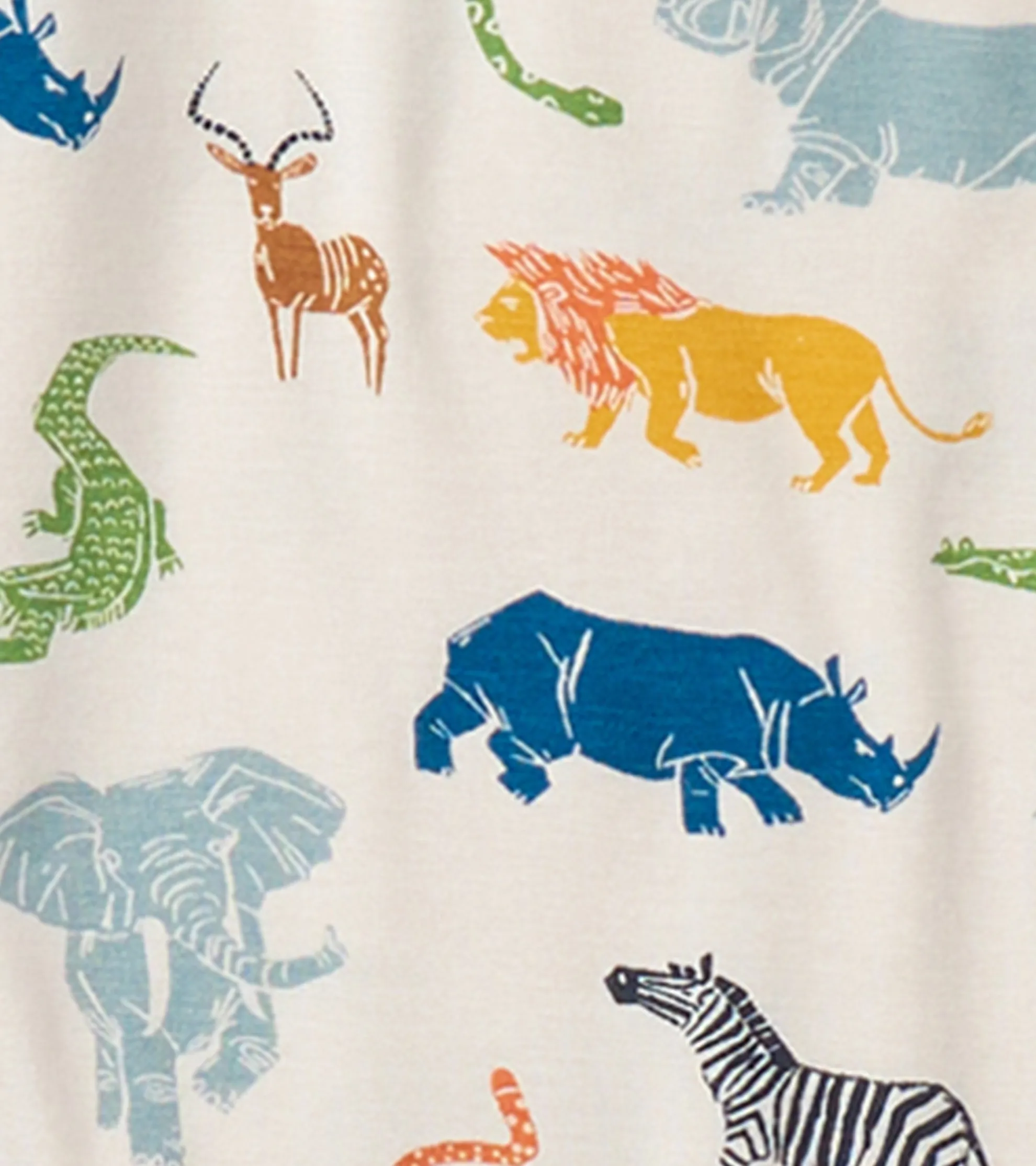 New Boys Scratchy Safari Bamboo Pajama Set BOY Sleepwear|Sleepwear