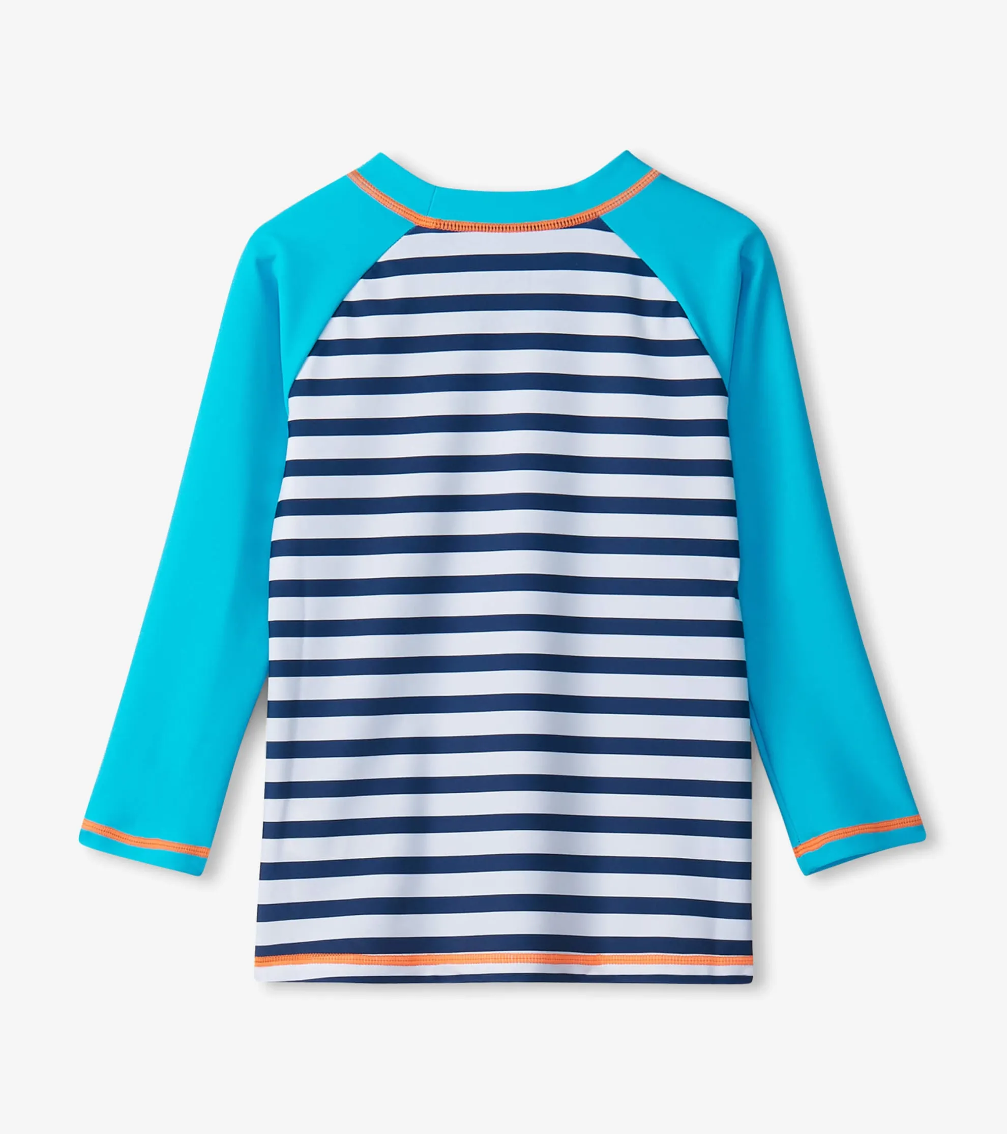 Hot Boys Shark Stripes Long Sleeve Rashguard BOY Swimwear|Swimwear