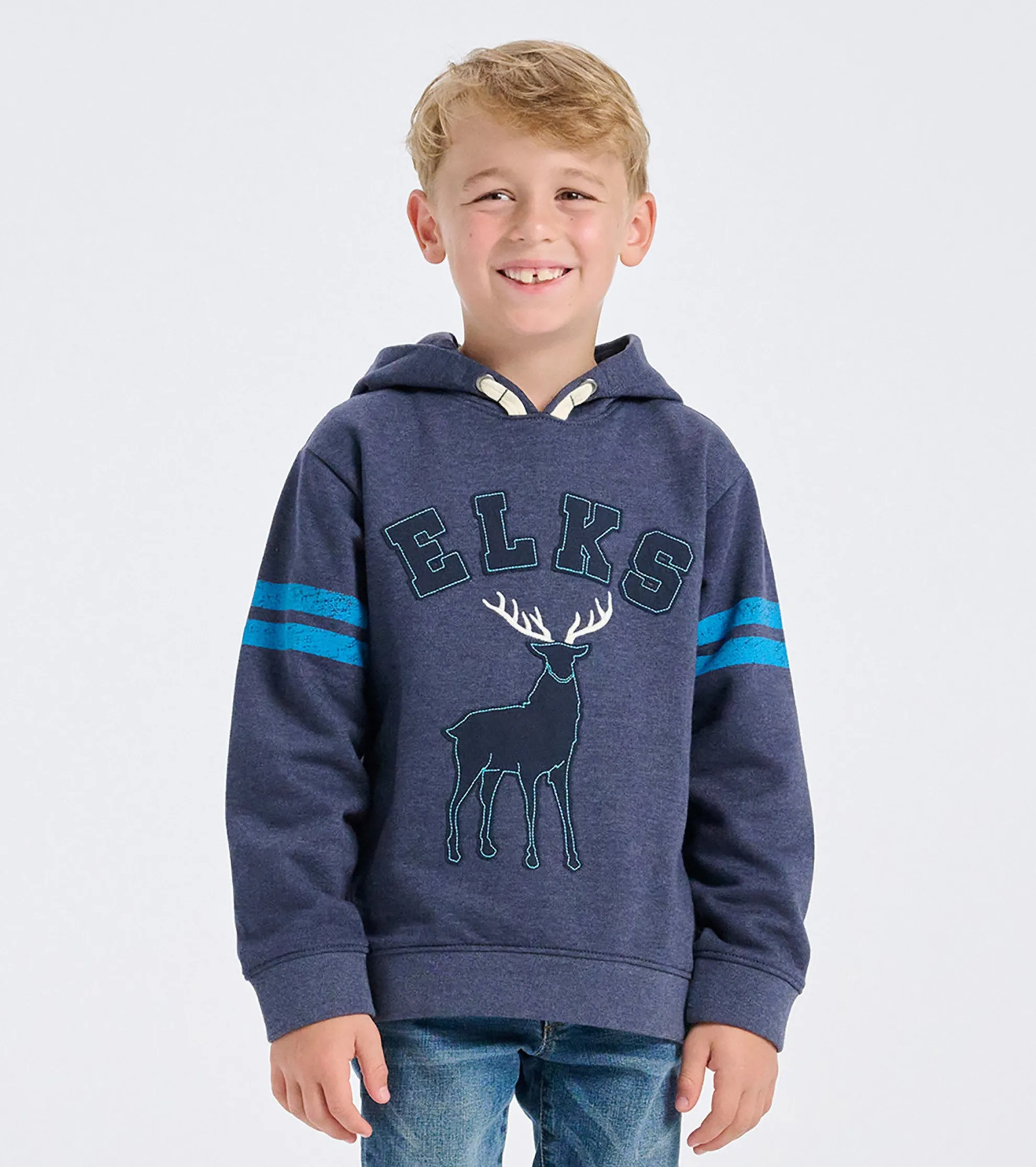 Online Boys Team Elks Pullover Hoodie BOY Sweaters