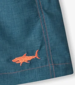 Discount Boys Textured Shark Swim Trunks BOY Swimwear|Swimwear