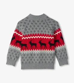 New Boys Winter Elks Mockneck Sweater BOY Sweaters