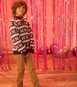 Best Boys Winter Knit Mock Neck Sweater BOY Sweaters