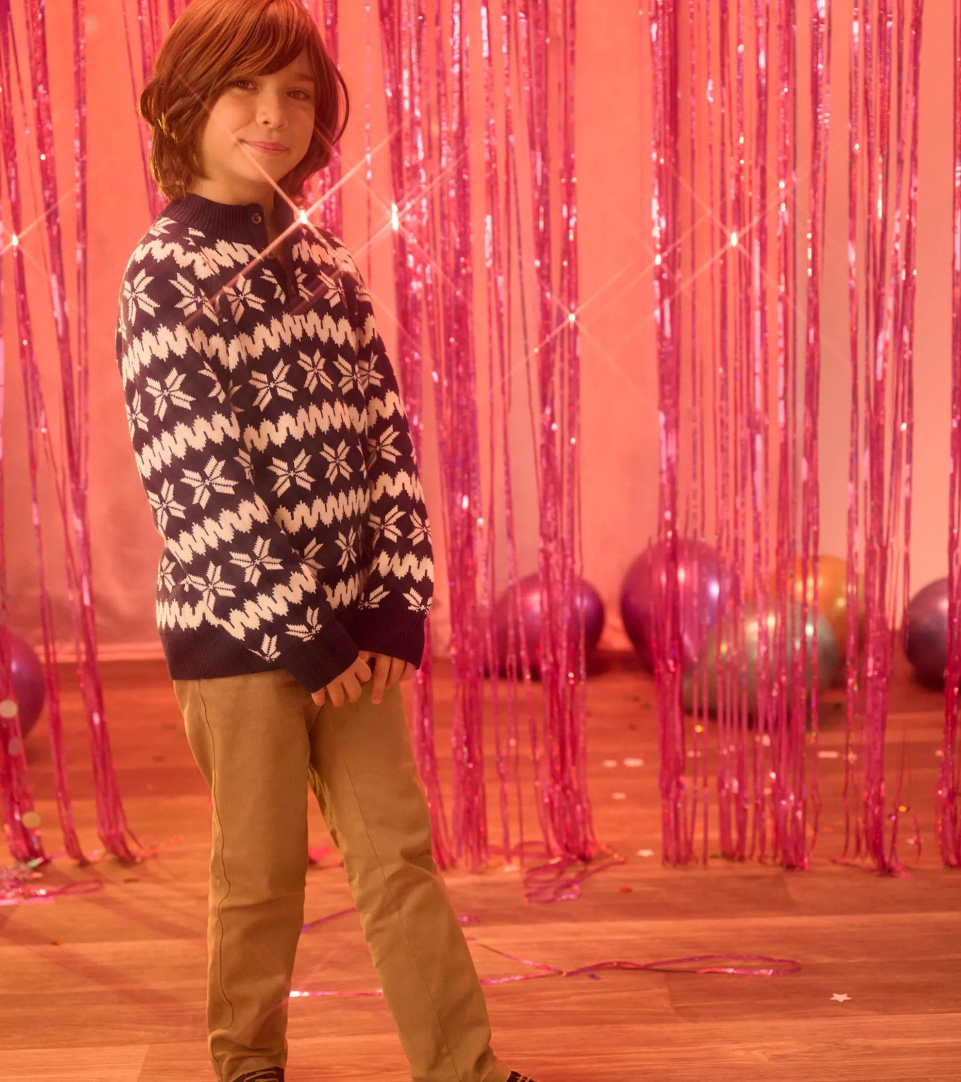 Best Boys Winter Knit Mock Neck Sweater BOY Sweaters