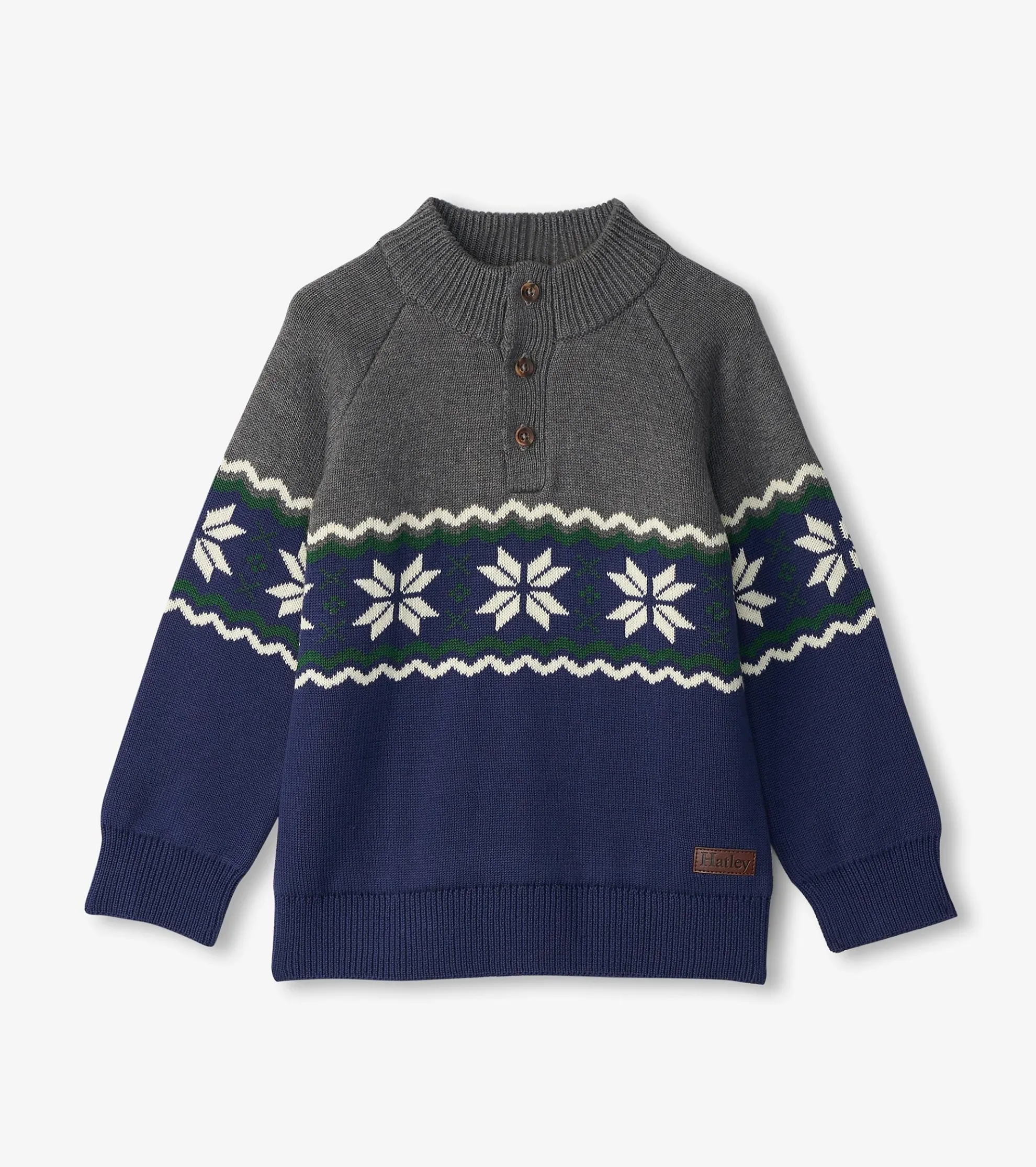 Sale Boys Winter Knit Mockneck Sweater BOY Sweaters