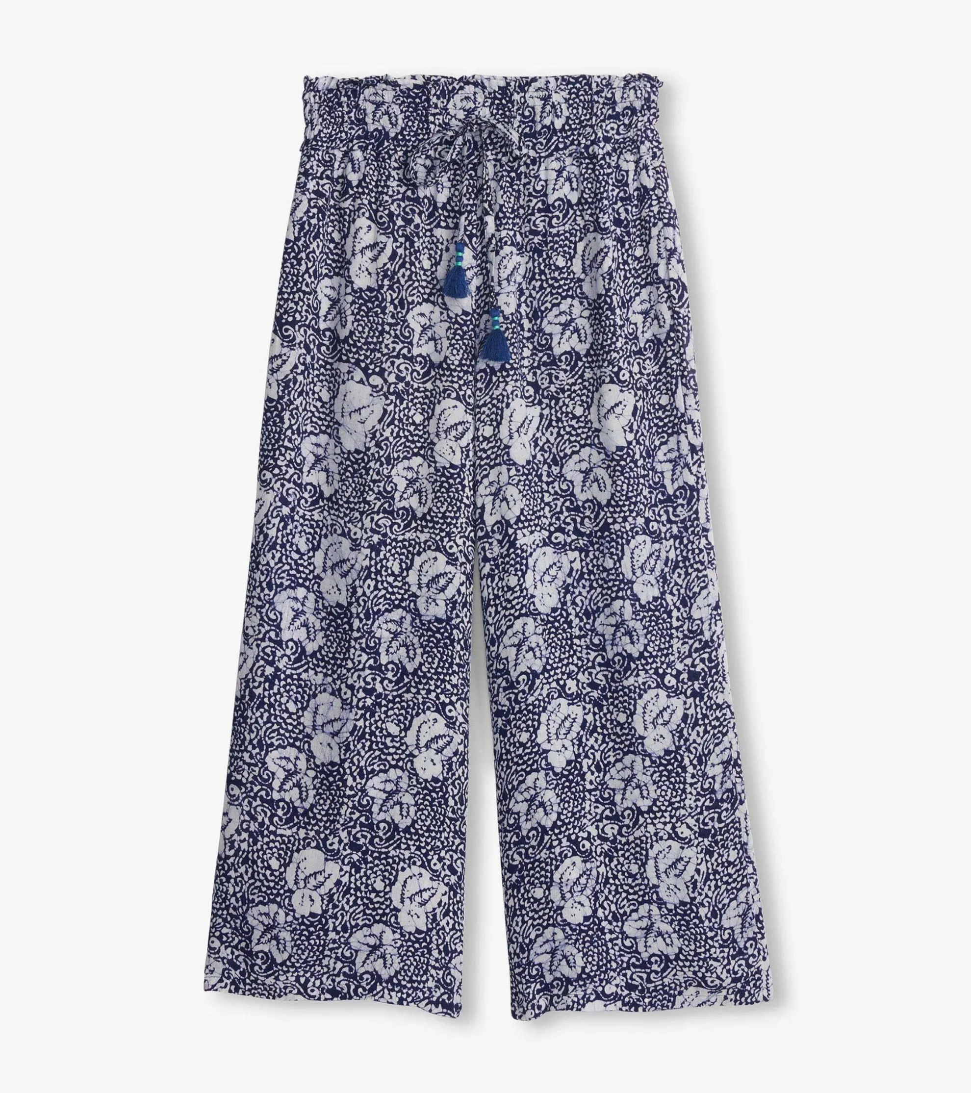 Cassie Pants - Floral Shibori Women Bottoms