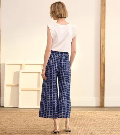 Clearance Cassie Pants - Painted Plaid Women Bottoms