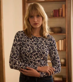 Online Chantel Pullover - Floral Scatter Women Tops