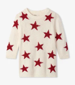 Sale Christmas Stars Sweater Dress Dresses|Sweaters