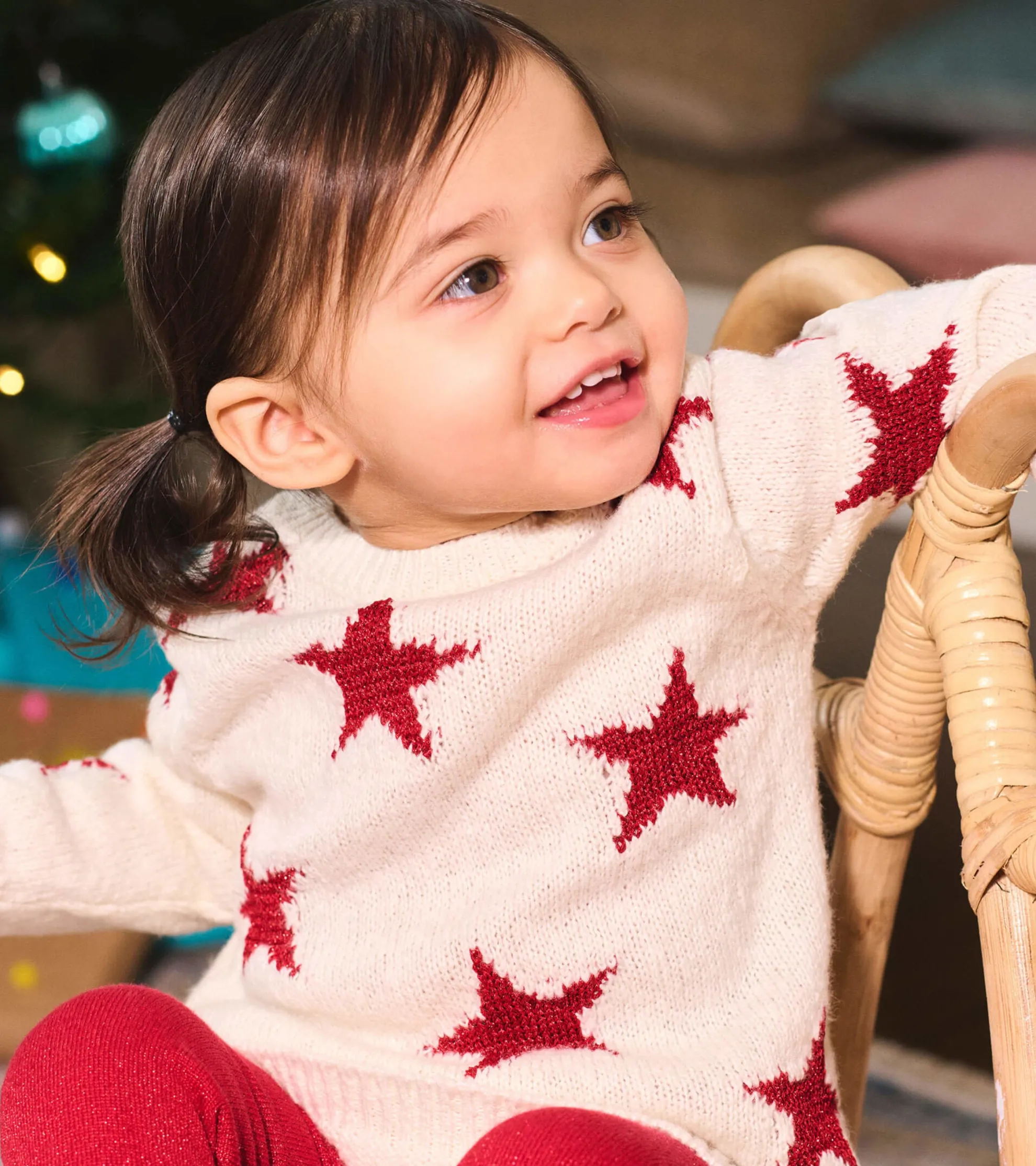Sale Christmas Stars Sweater Dress Dresses|Sweaters