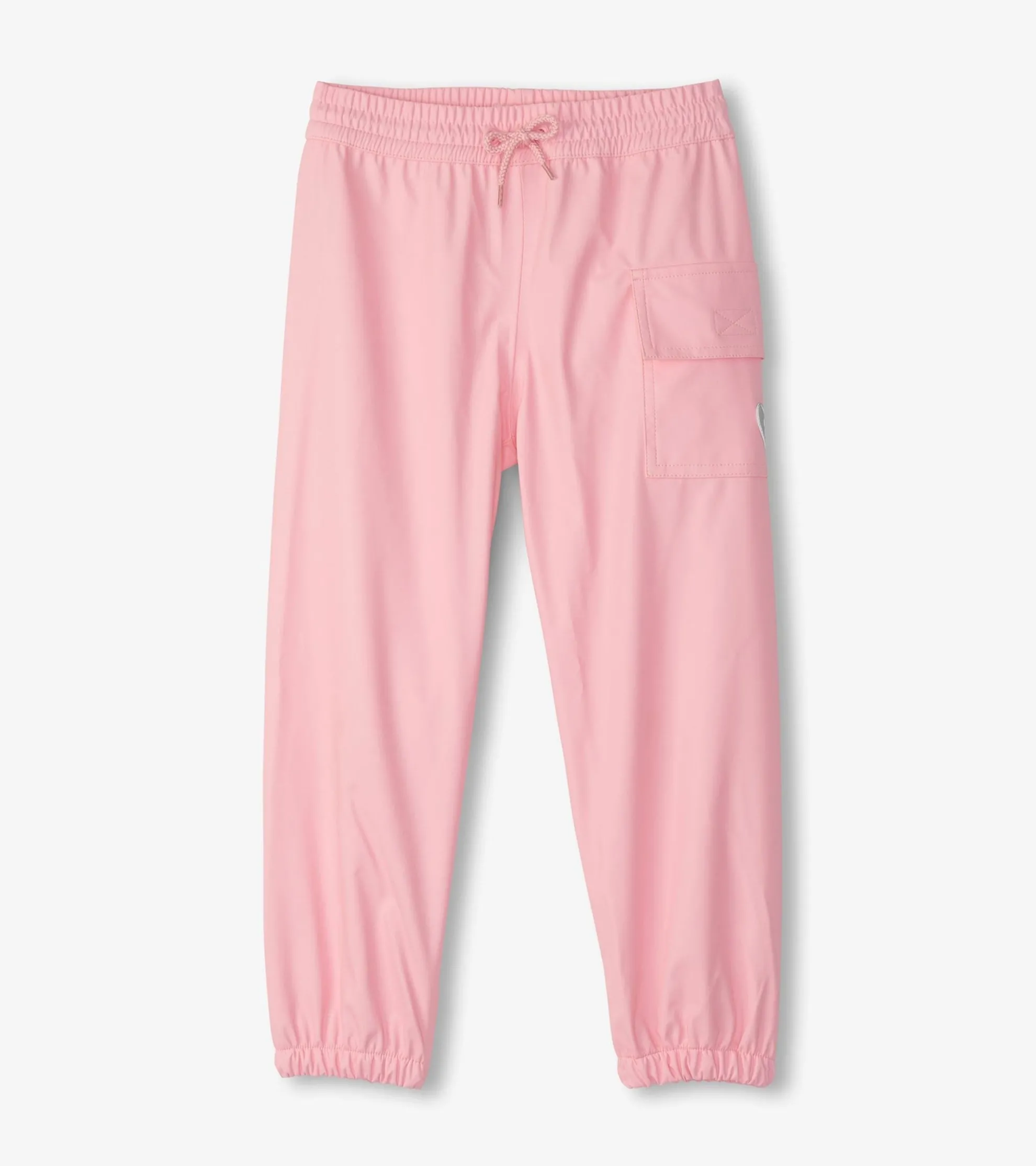 Classic Pink Kids Rain Pants Rainwear|Rainwear