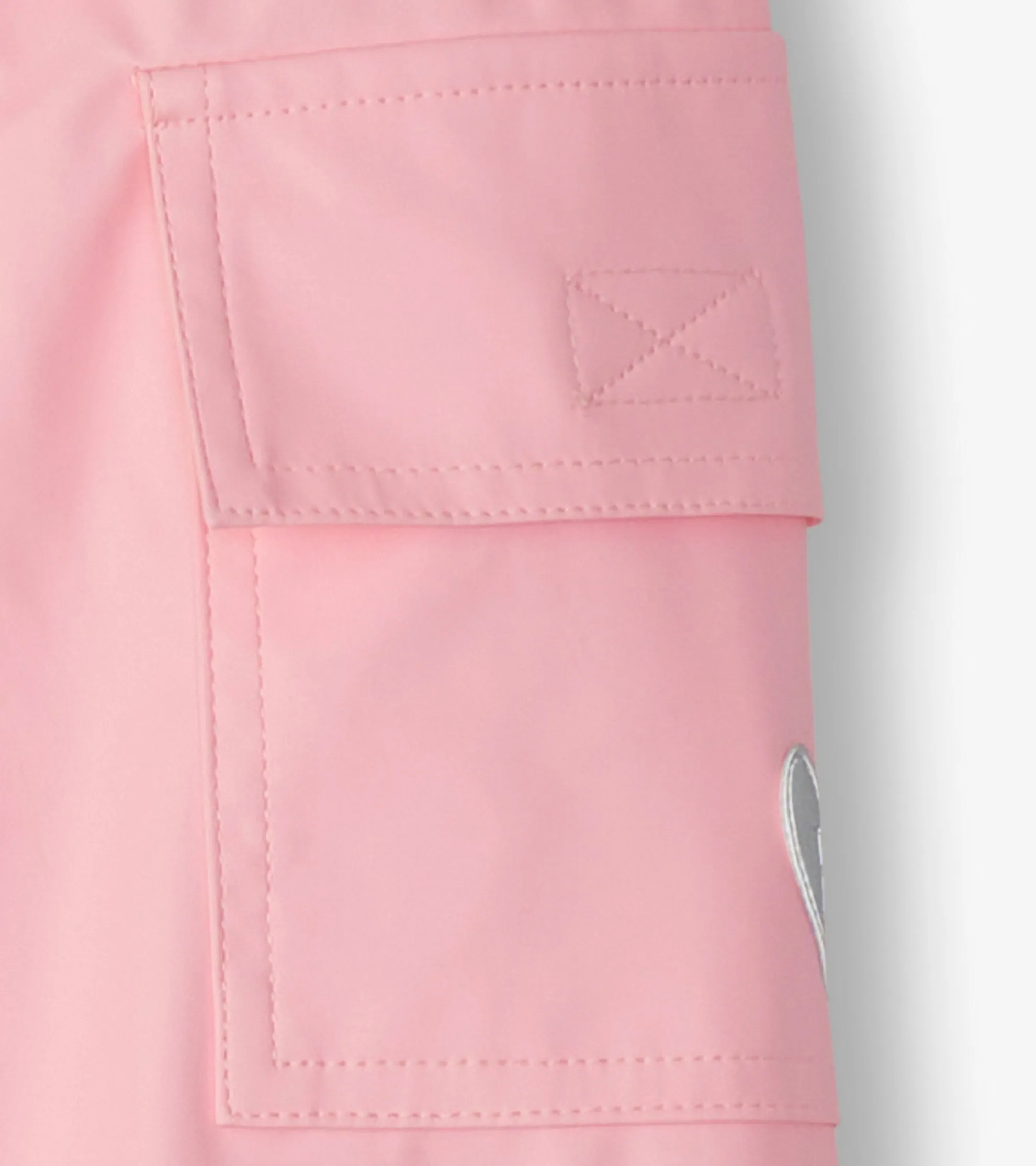 Classic Pink Kids Rain Pants Rainwear|Rainwear