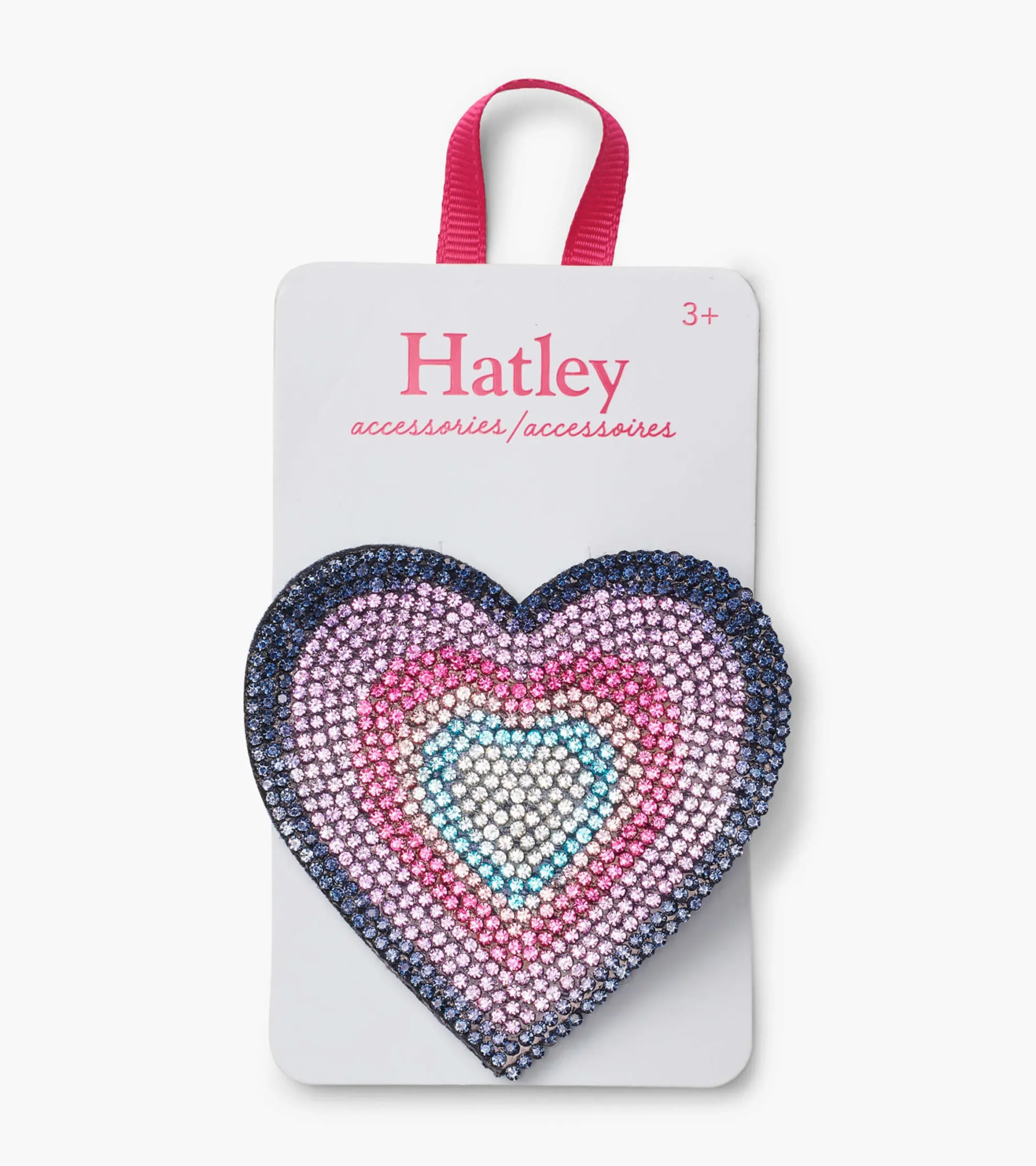 Clearance Colourful Heart Large Hair Clip Accessories