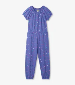 Sale Confetti Hearts Jumpsuit Rompers