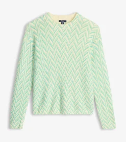 Hot Ella Sweater - Chevron Print Women Sweaters