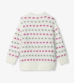 Sale Girls Basket Weave Sweater Tunic Sweaters