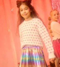 Sale Girls Basket Weave Sweater Tunic Sweaters