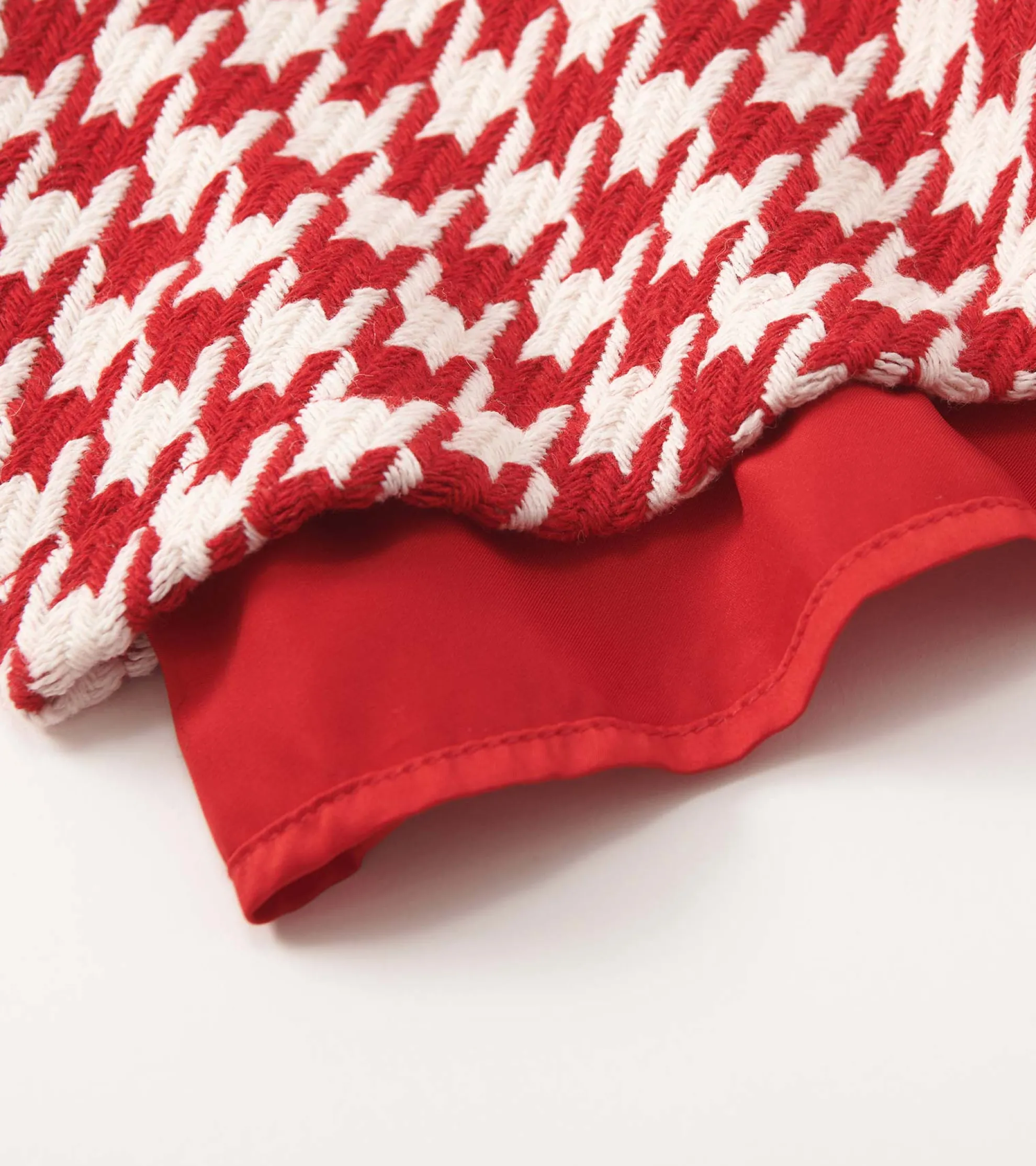 New Girls Big Bow Houndstooth Dress Dresses