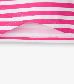 New Girls Candy Stripes Cross Over Cover-Up Swimwear|Swimwear