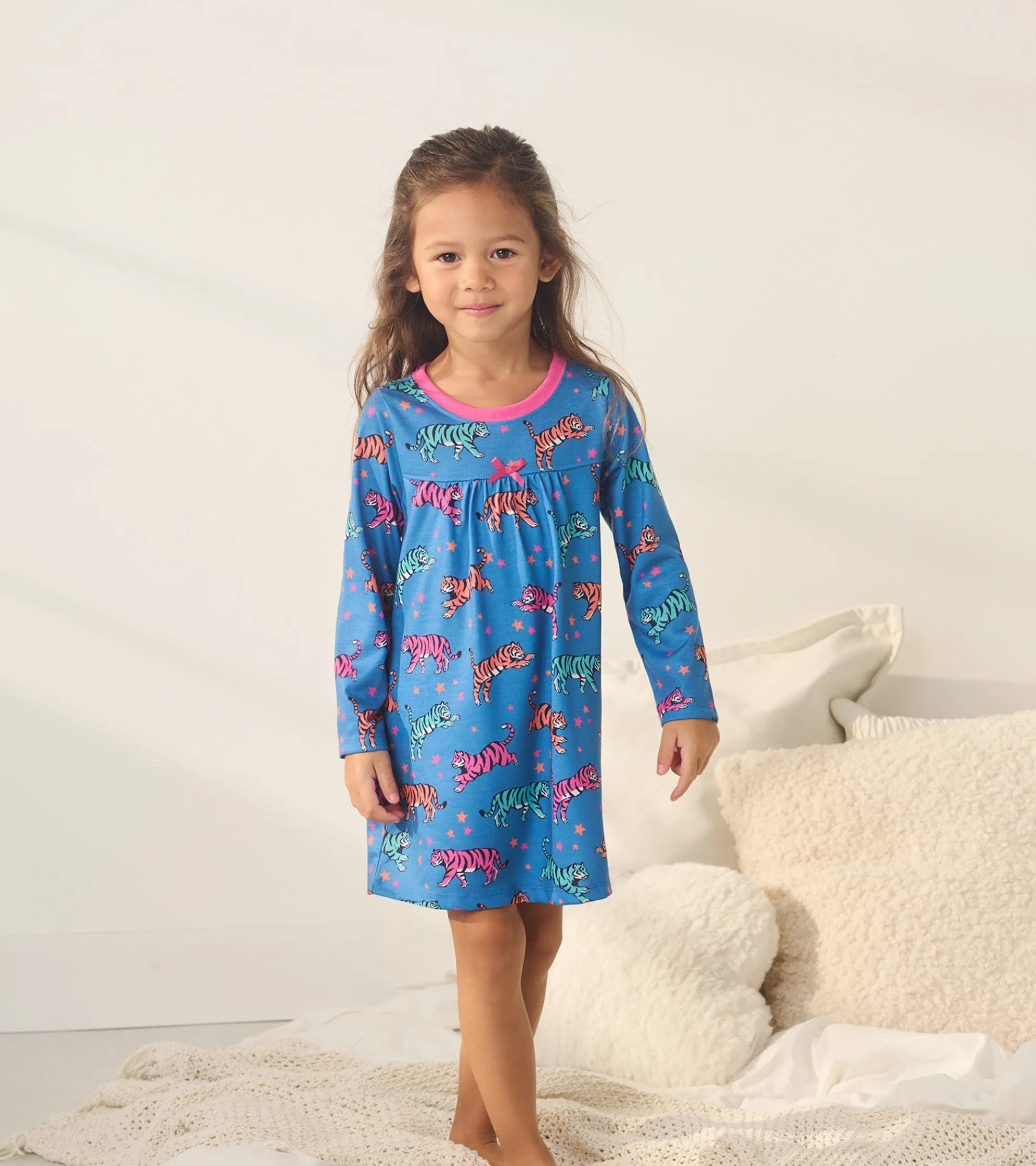 New Girls Celestial Tigers Nightgown Sleepwear|Sleepwear