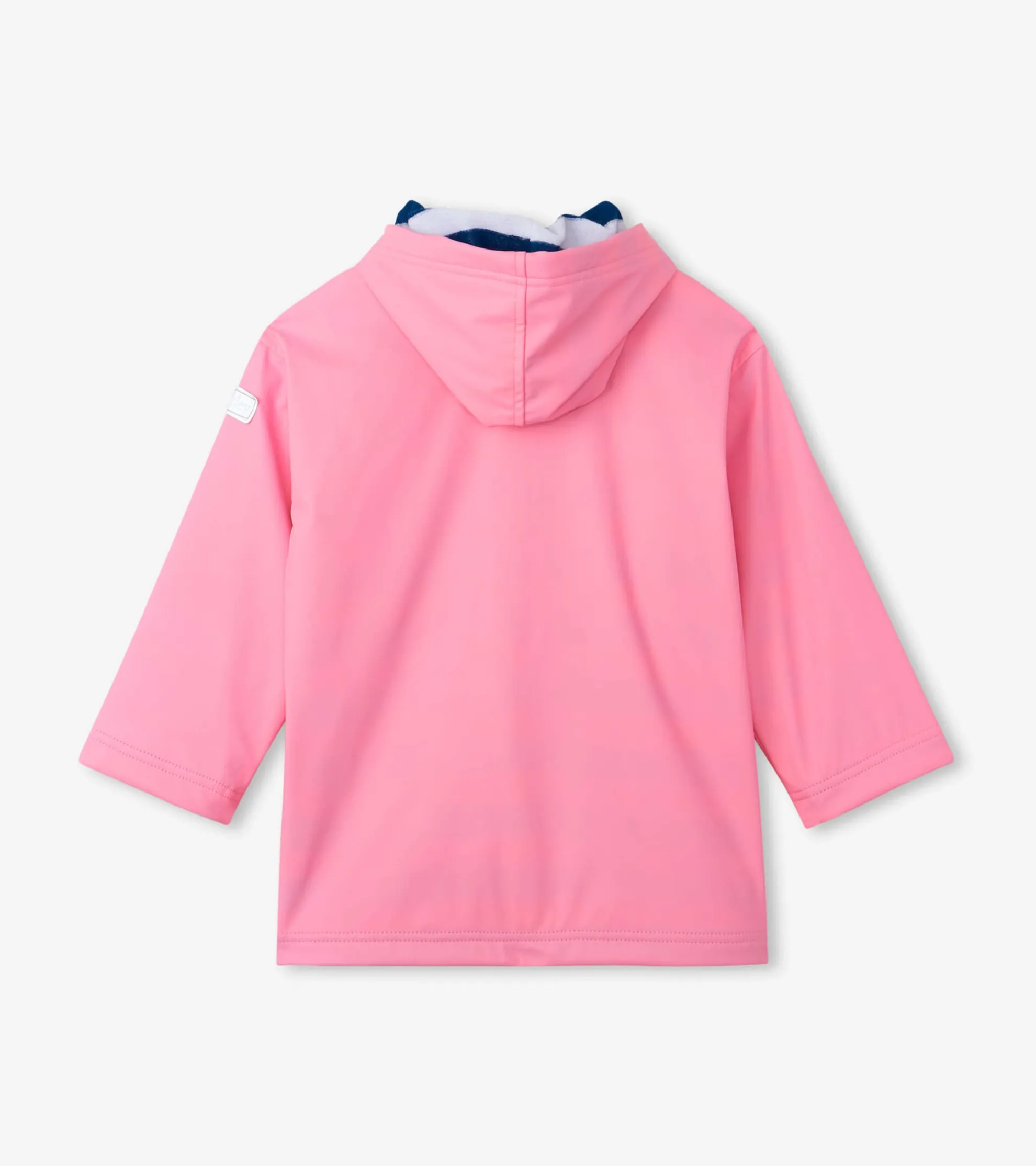 Outlet Girls Classic Pink Zip-Up Rain Jacket Rainwear|Rainwear