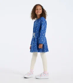 Discount Girls Constellations Waist Terry Dress Dresses